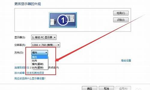 电脑屏幕横屏了怎么转换_电脑屏幕横过来了